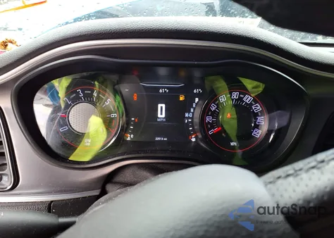 2019 Dodge Challenger Sxt из США, поврежденный, VIN 2C3CDZAG5KH735528